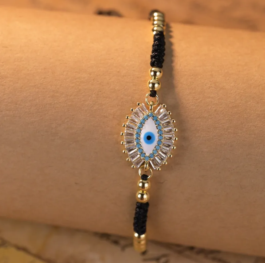 Casual Protection Eye Adjustable Bracelet