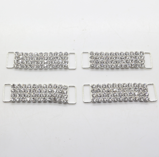 Small Crystal Shoulder strap Connector Set