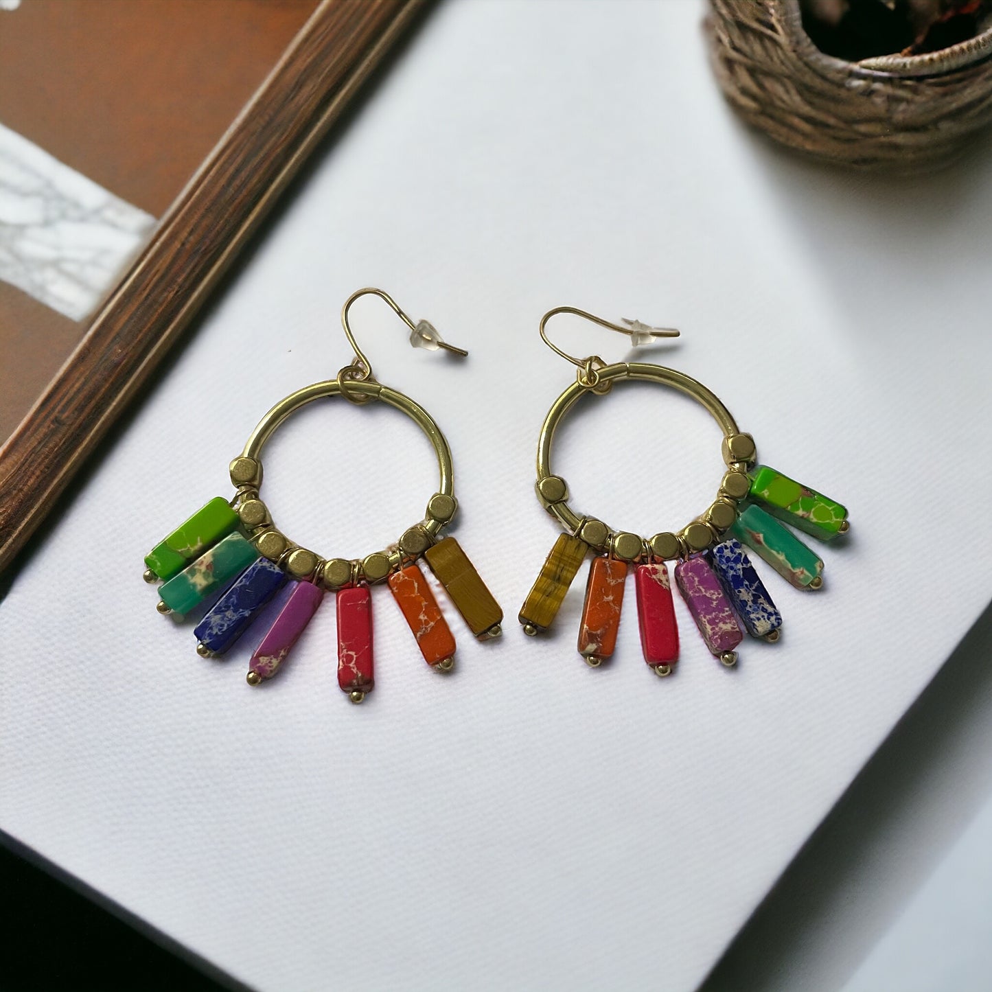 Colorful Vintage Earring