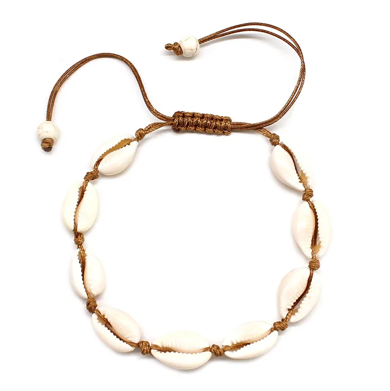 Shell Adjustable Ankle Bracelet