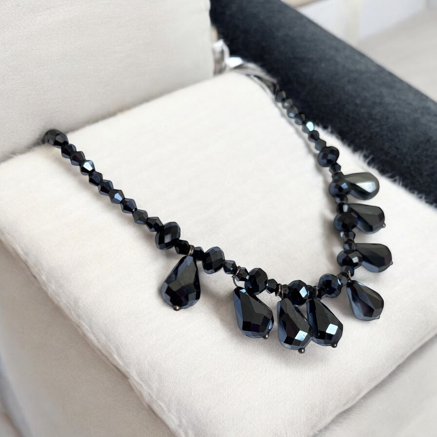 Sophisticated Black Elegant Choker