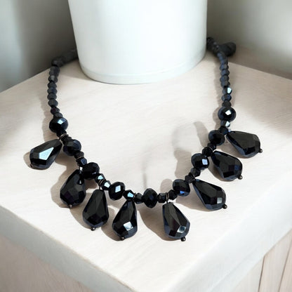 Sophisticated Black Elegant Choker