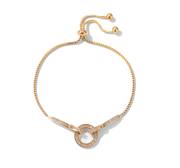 Round Snake Chain Bracelet