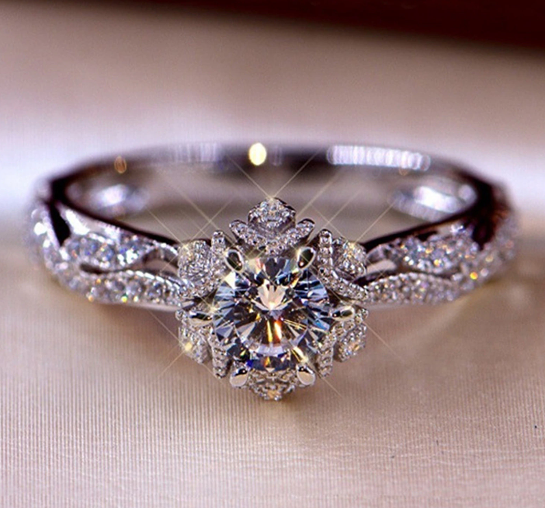 Exquisite Diamond Forever Ring