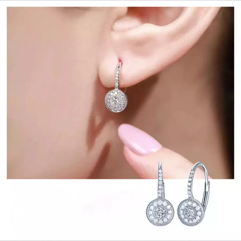 Luxury Hoops Dangle Earrings