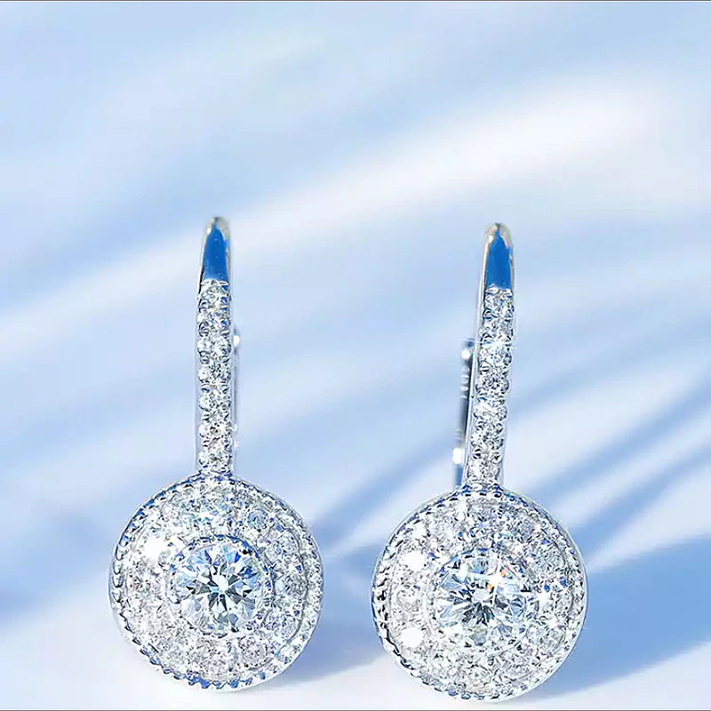 Luxury Hoops Dangle Earrings
