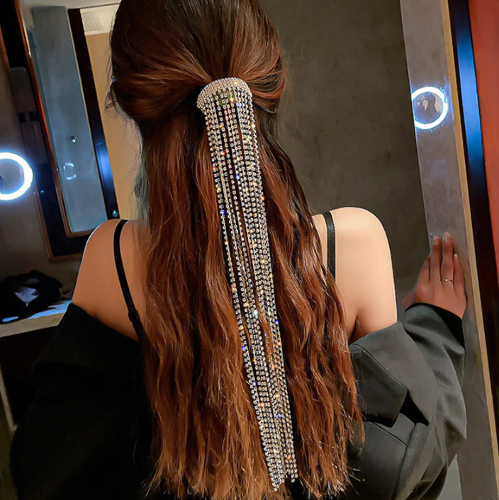 Full Crystal Rhinestone Hairpin
