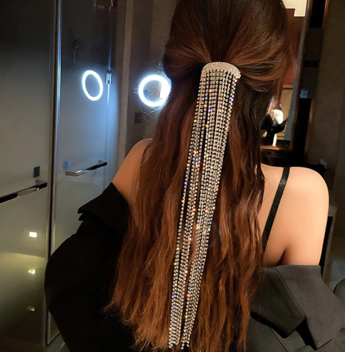 Full Crystal Rhinestone Hairpin