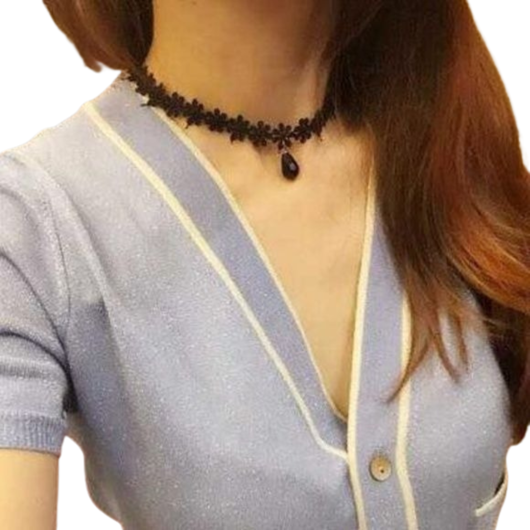 Floral Lace Cool Choker