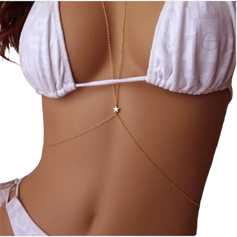 Star Crossover Gold Body Chain