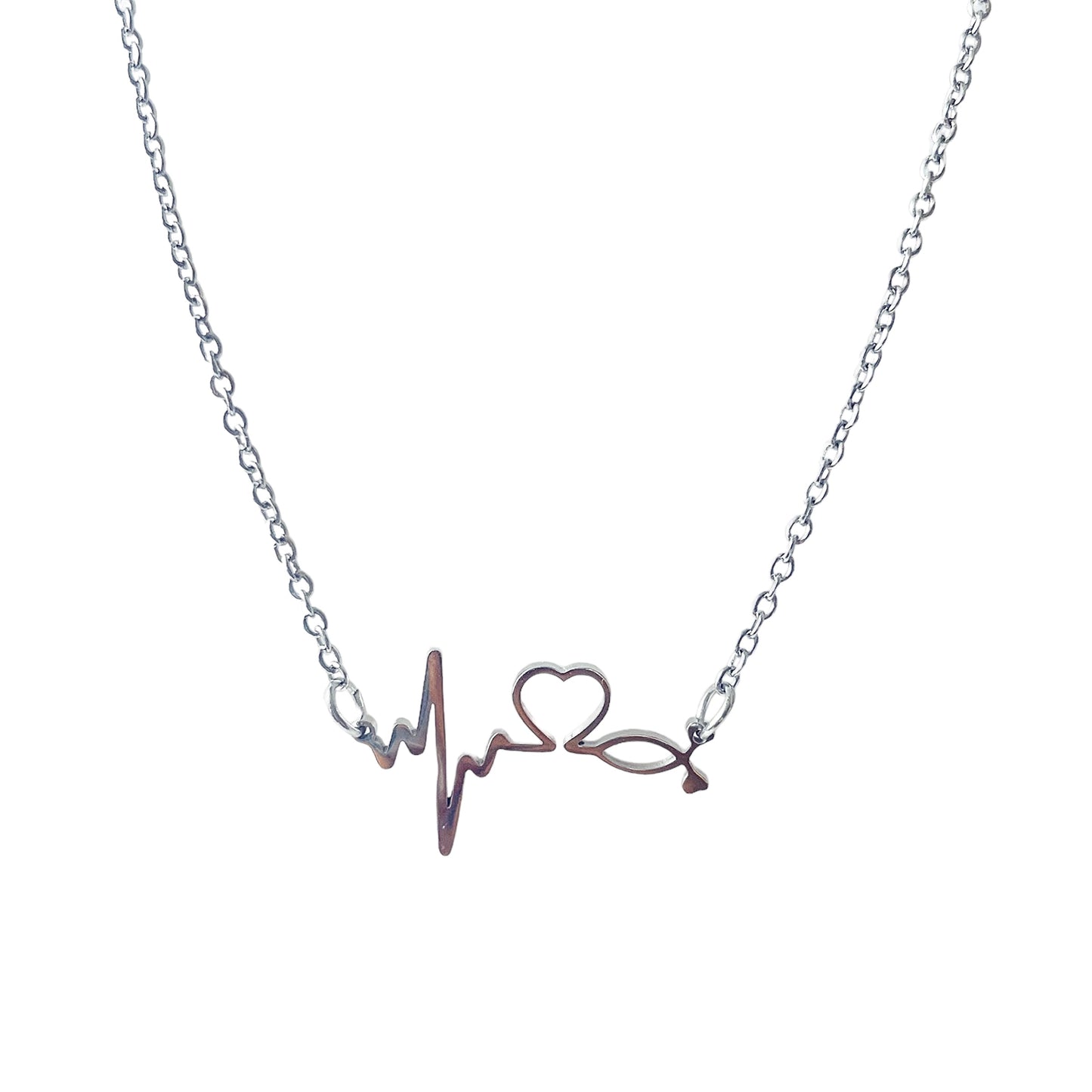 Stethoscope Heartbeat Necklace