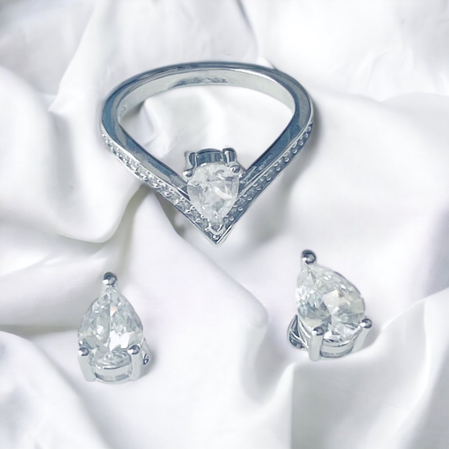 Elegant Earring and Ring Classy Set