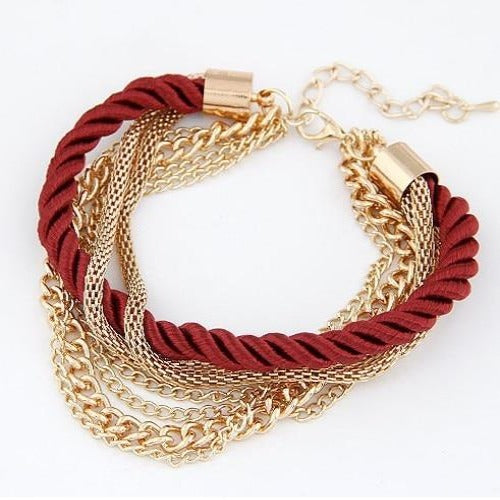 Rope Multilayer Women Casual Bracelets